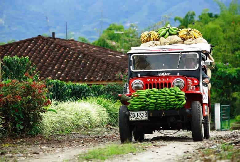 Kolumbien Reisen | Willys Jeep, Kaffeedreieck 