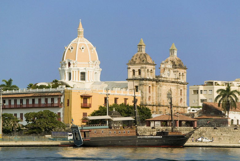 Kolumbien Reisen | Blick auf Cartagena